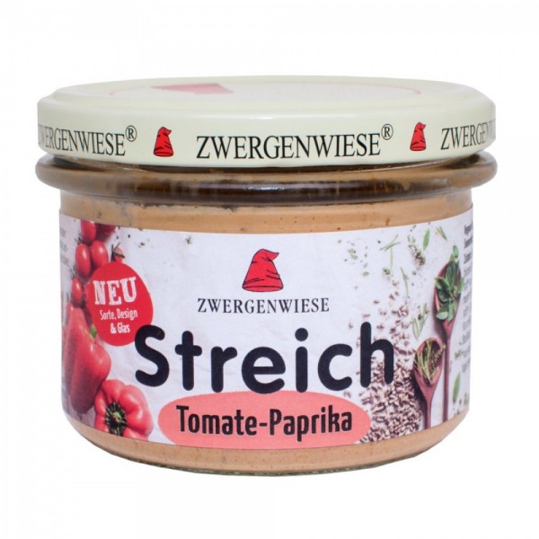 Pate vegetal cu tomate si ardei bio Zwergenwiese